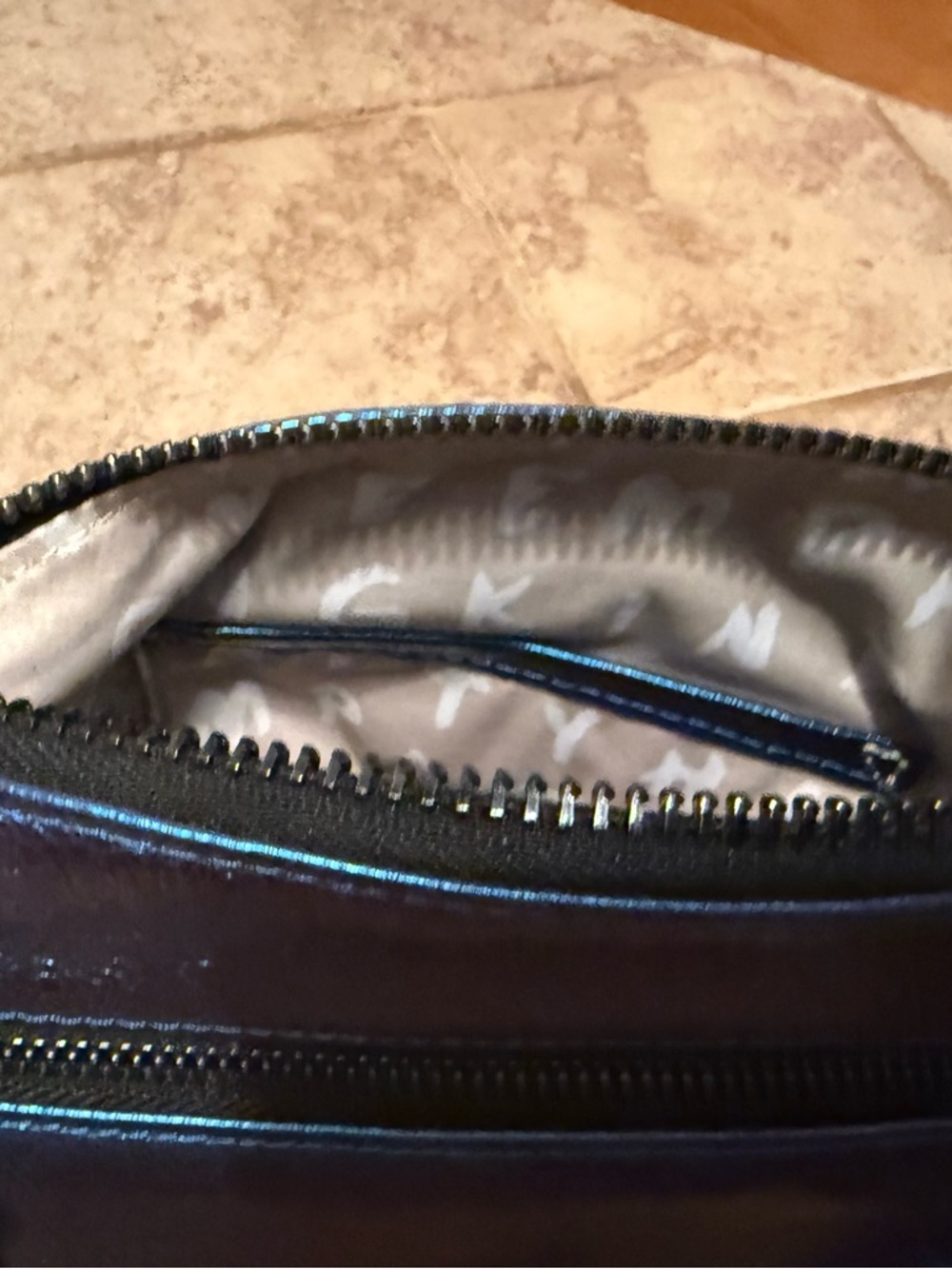 Iridescent Purple-Blue Shoulder Bag Aimee Kestenberg - Picture 15 of 15